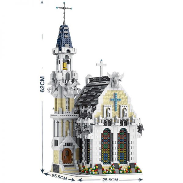 Mork 033006 Medieval City Church with 4418 pieces 2 - MOULD KING