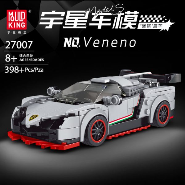 Mould King 27007 Lamborghini Veneno with 398 pieces 1 - MOULD KING