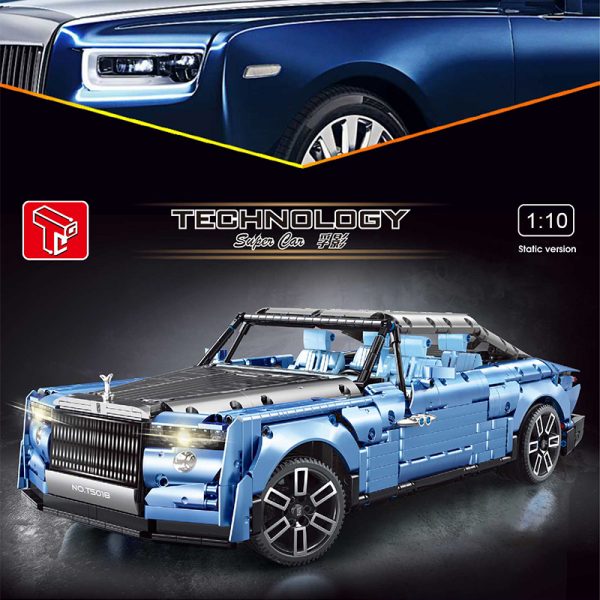 TGL T5018 Rolls Royce Floating Shadow with 2903 pieces 1 - MOULD KING