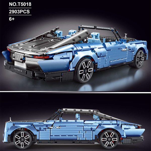 TGL T5018 Rolls Royce Floating Shadow with 2903 pieces 5 - MOULD KING