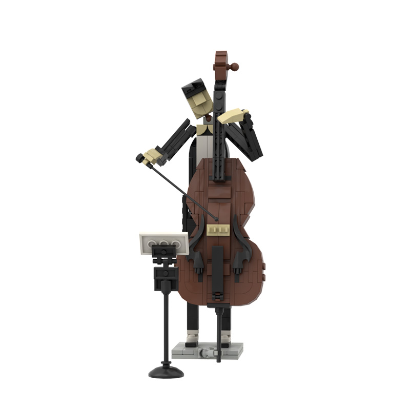 MOC-89666 Cellist with 242 pieces