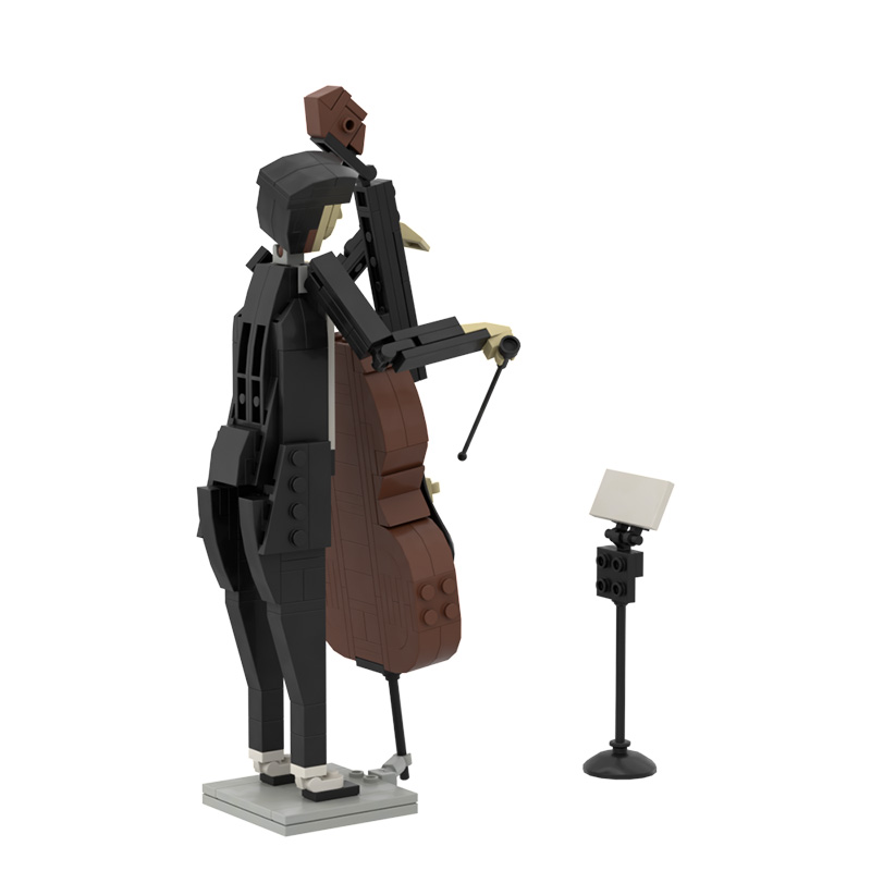 MOC-89666 Cellist with 242 pieces