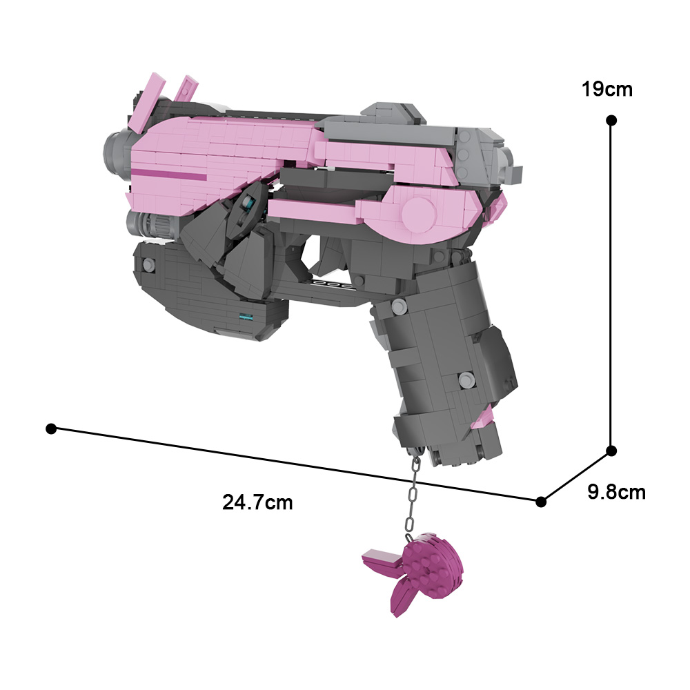 MOC-89668 D.VA Gun-Overwatch with 794 pieces