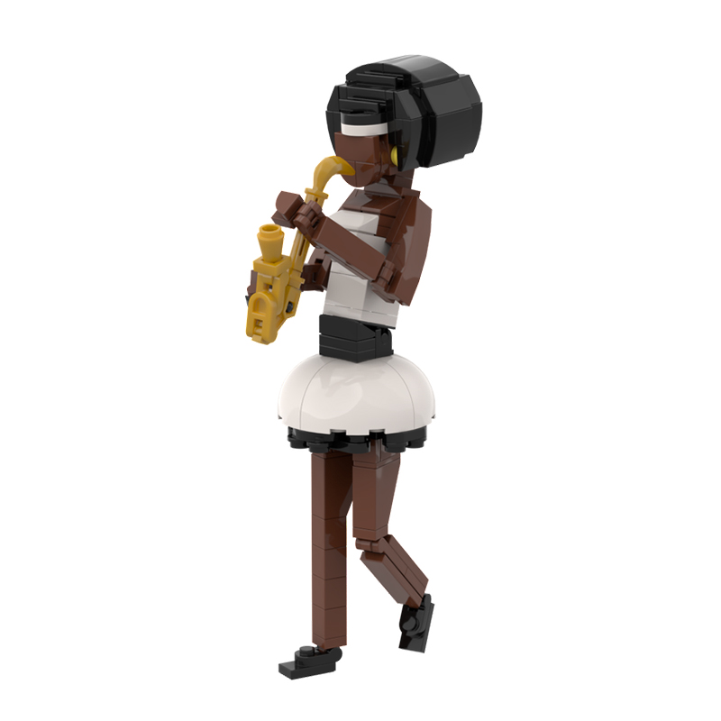 MOC-116286 Saxophone Player with 144 Pieces