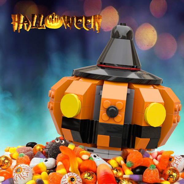 MOCBRICKLAND MOC 89592 Halloween Pumpkin Head 8 - MOULD KING