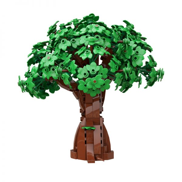 Creator MOC 109516 The Small Leafy Tree MOCBRICKLAND 4 - MOULD KING