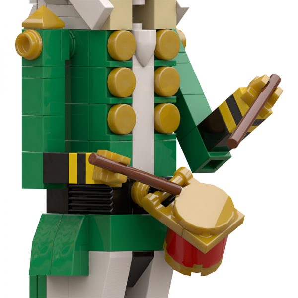 Creator MOC 89587 The Nutcracker and the Mouse King Waist Drum Soldier MOCBRICKLAND 5 - MOULD KING