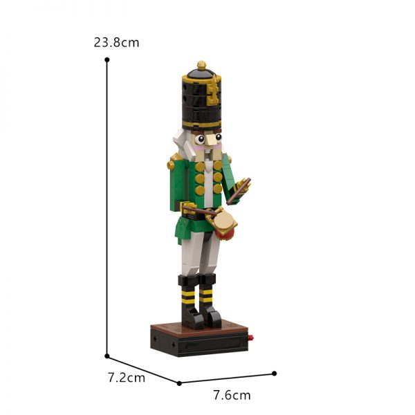 Creator MOC 89587 The Nutcracker and the Mouse King Waist Drum Soldier MOCBRICKLAND 7 - MOULD KING