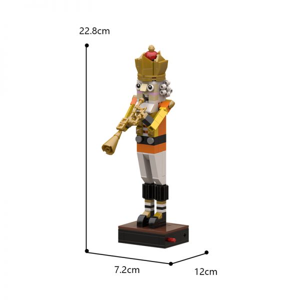 Creator MOC 89588 The Nutcracker and the Mouse King Trumpeter King MOCBRICKLAND 7 - MOULD KING