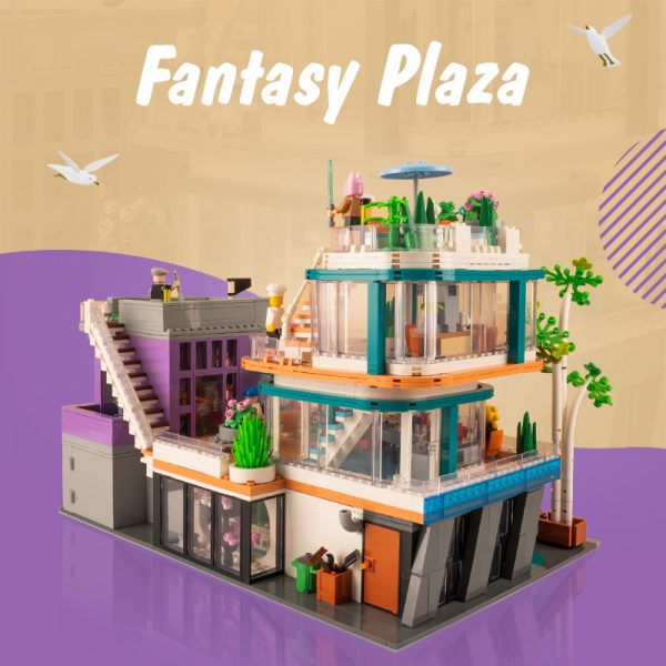 Modular Building K box K10507 Fantasy Plaza 2 - MOULD KING