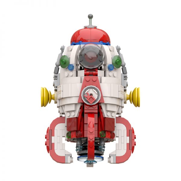 Movie MOC 84957 Pikmin S.S. Dolphin MOCBRICKLAND 11 - MOULD KING