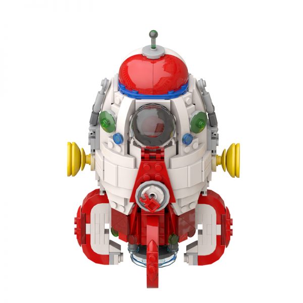 Movie MOC 84957 Pikmin S.S. Dolphin MOCBRICKLAND 5 - MOULD KING