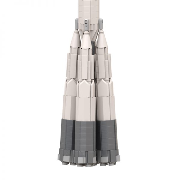 Space MOC 104017 Rocket Family Vostok MOCBRICKLAND 3 - MOULD KING