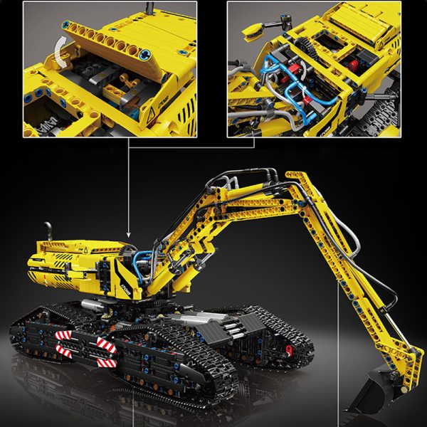 Technic Mould King 17018 All Terrain Excavator 4 - MOULD KING