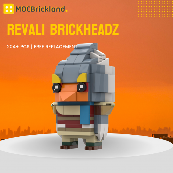 Creator MOC 63884 Revali The Legend of Zelda Breath of the Wild Brickheadz MOCBRICKLAND - MOULD KING