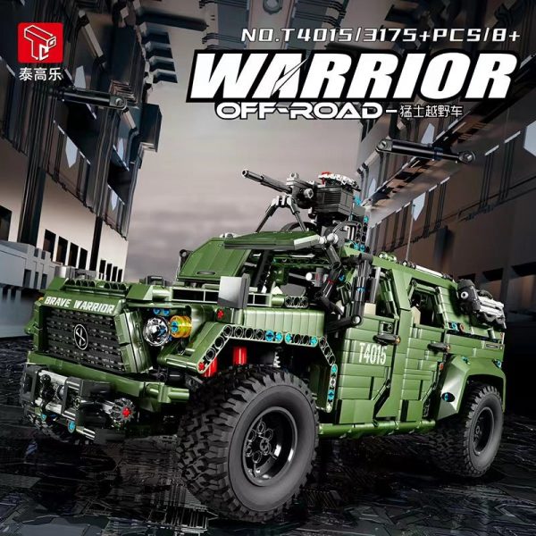 Military TGL T4015 Military Warrior Off Road Vehicle 1 - MOULD KING