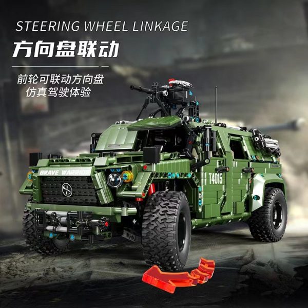 Military TGL T4015 Military Warrior Off Road Vehicle 4 - MOULD KING