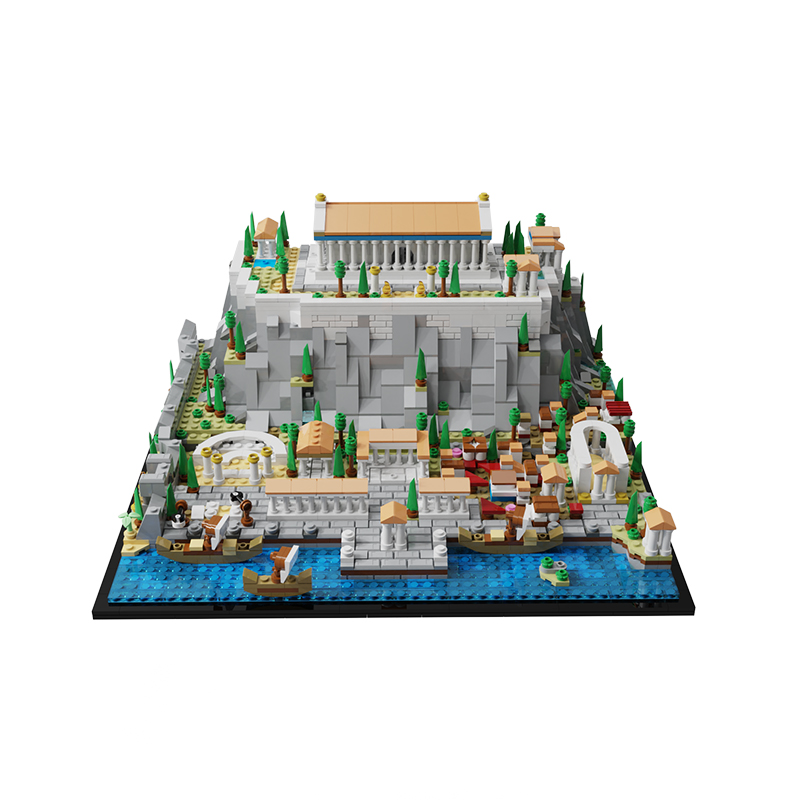 MOC-117805 Acropolis of Athens with 1940 Pieces