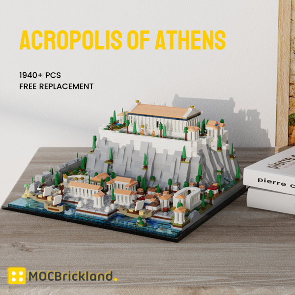 Modular Building MOC 117805 Acropolis of Athens MOCBRICKLAND - MOULD KING