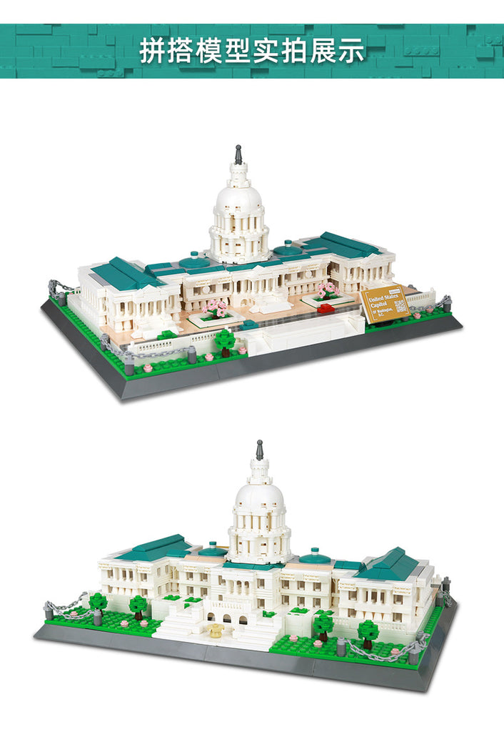 WANGE 5235 United States Capitol with 1074 Pieces