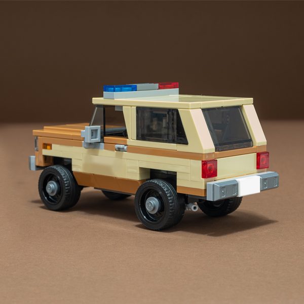 Movie MOC 118520 Jim Hoppers Chevy K5 Blazer MOCBRICKLAND 3 - MOULD KING