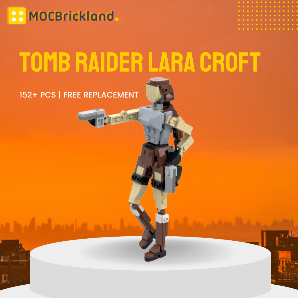 MOC-119244 Tomb Raider Lara Croft with 152 Pieces