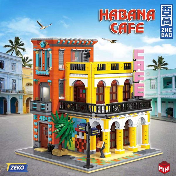 Cafe Havana Shining ZHEGAO DZ6020 4 - MOULD KING