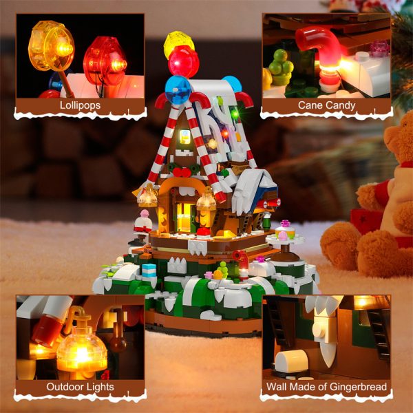 Christmas Candy House FunWhole F9009 2 - MOULD KING