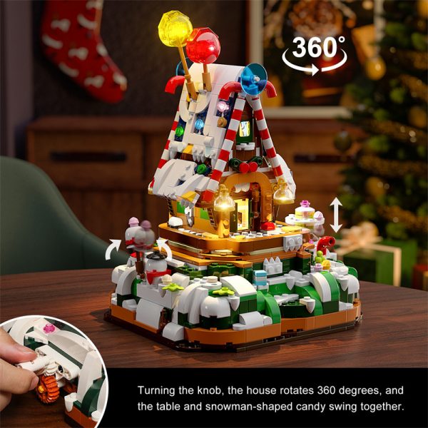 Christmas Candy House FunWhole F9009 3 - MOULD KING
