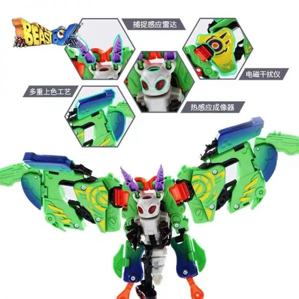 Creator 52TOYS BB 50 BEASTBOX KITE MOSS 4 - MOULD KING