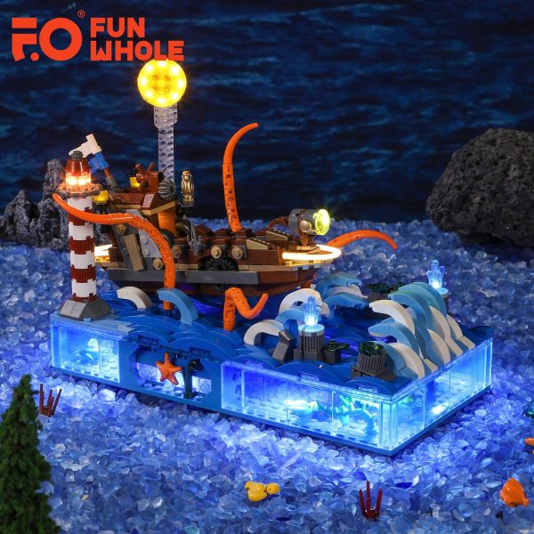 Creator FUNWHOLE FH9003 Ocean Adventure Boat 4 - MOULD KING