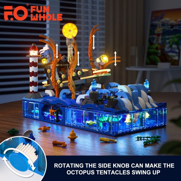 Creator FUNWHOLE FH9003 Ocean Adventure Boat 5 - MOULD KING