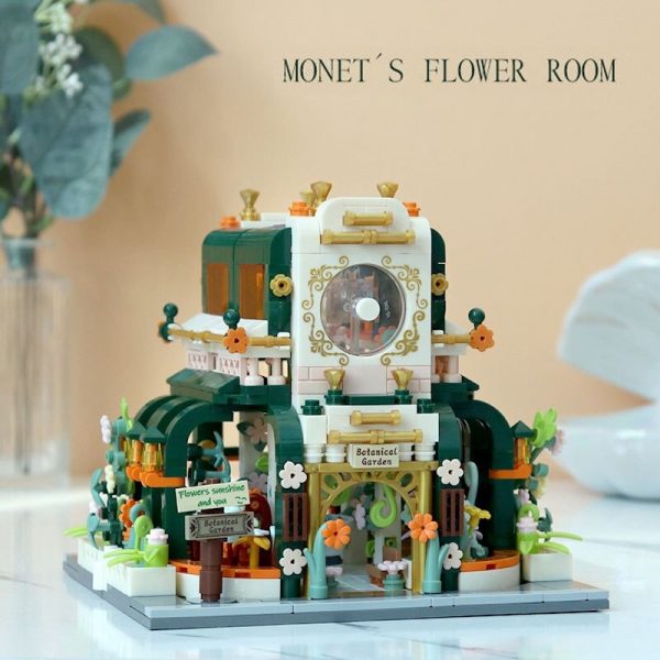 Creator JAKI 2362 Monets Flower Room 5 - MOULD KING