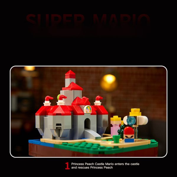 Creator MOC 73196 Red Super Mario 64 Question Mark Block 3 - MOULD KING