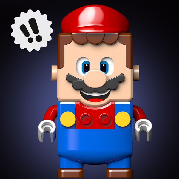 Creator MOC 73196 Red Super Mario 64 Question Mark Block 4 - MOULD KING
