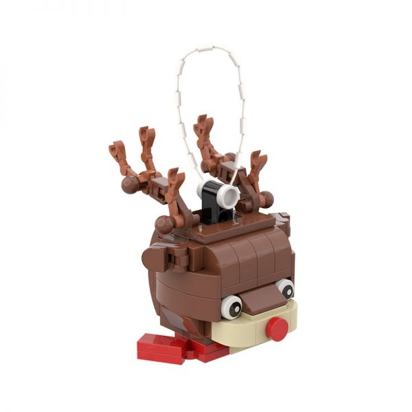 Creator MOC 89588 Christmas Reindeer Ornament MOCBRICKLAND 2 - MOULD KING