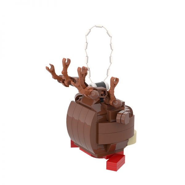 Creator MOC 89588 Christmas Reindeer Ornament MOCBRICKLAND 3 - MOULD KING