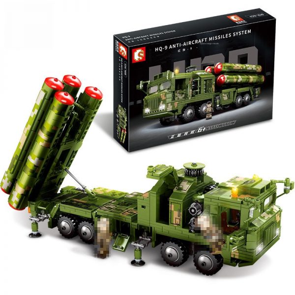 HQ 9 Anti Aircraft Missiles System SEMBO 105768 5 - MOULD KING