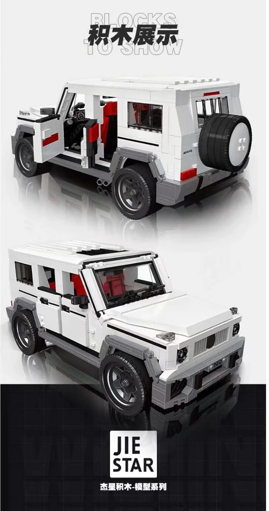 JIE STAR 92002 G65 AMG With 1579 Pieces