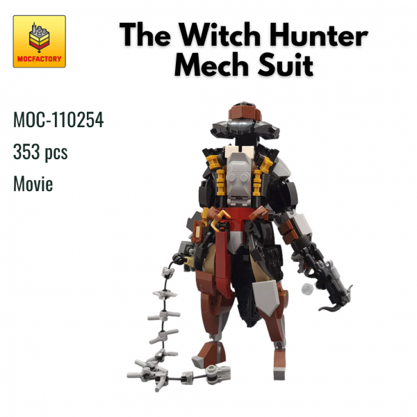 MOC 110254 Movie The Witch Hunter Mech Suit MOC FACTORY - MOULD KING