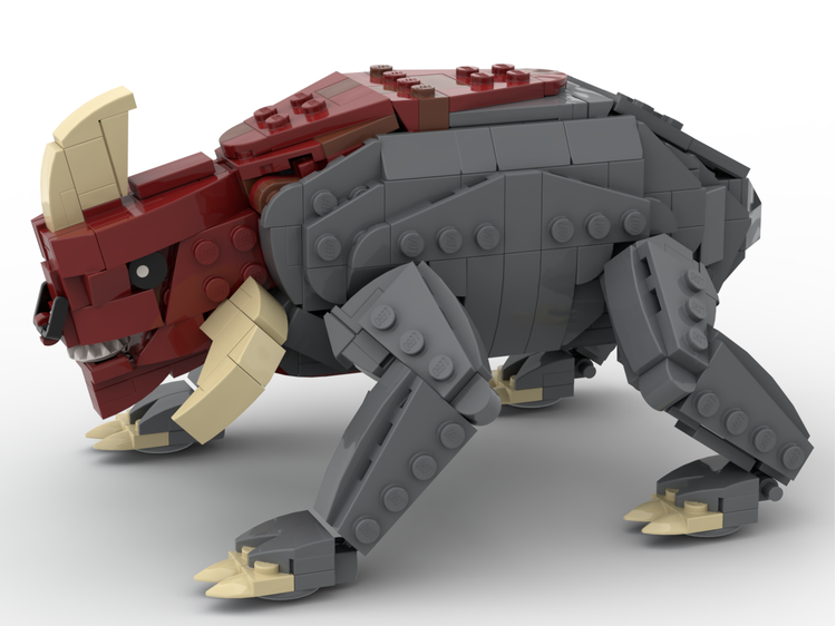 MOC-113817 Reek Beast – From Petranaki / Geonosian Arena With 487 Pieces