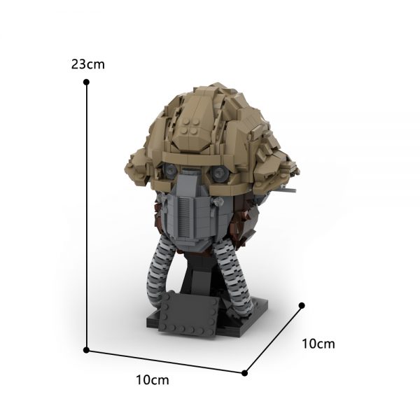 MOC 123912 Star Wars Benthic Helmet Collection 3 - MOULD KING