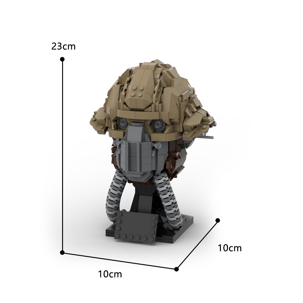 MOC-123912 Benthic Helmet Collection With 776 Pieces
