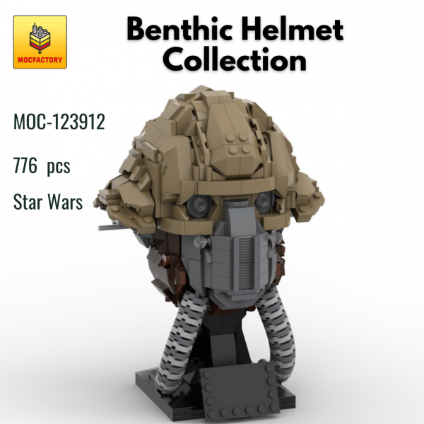 MOC 123912 Star Wars Benthic Helmet Collection MOC FACTORY - MOULD KING