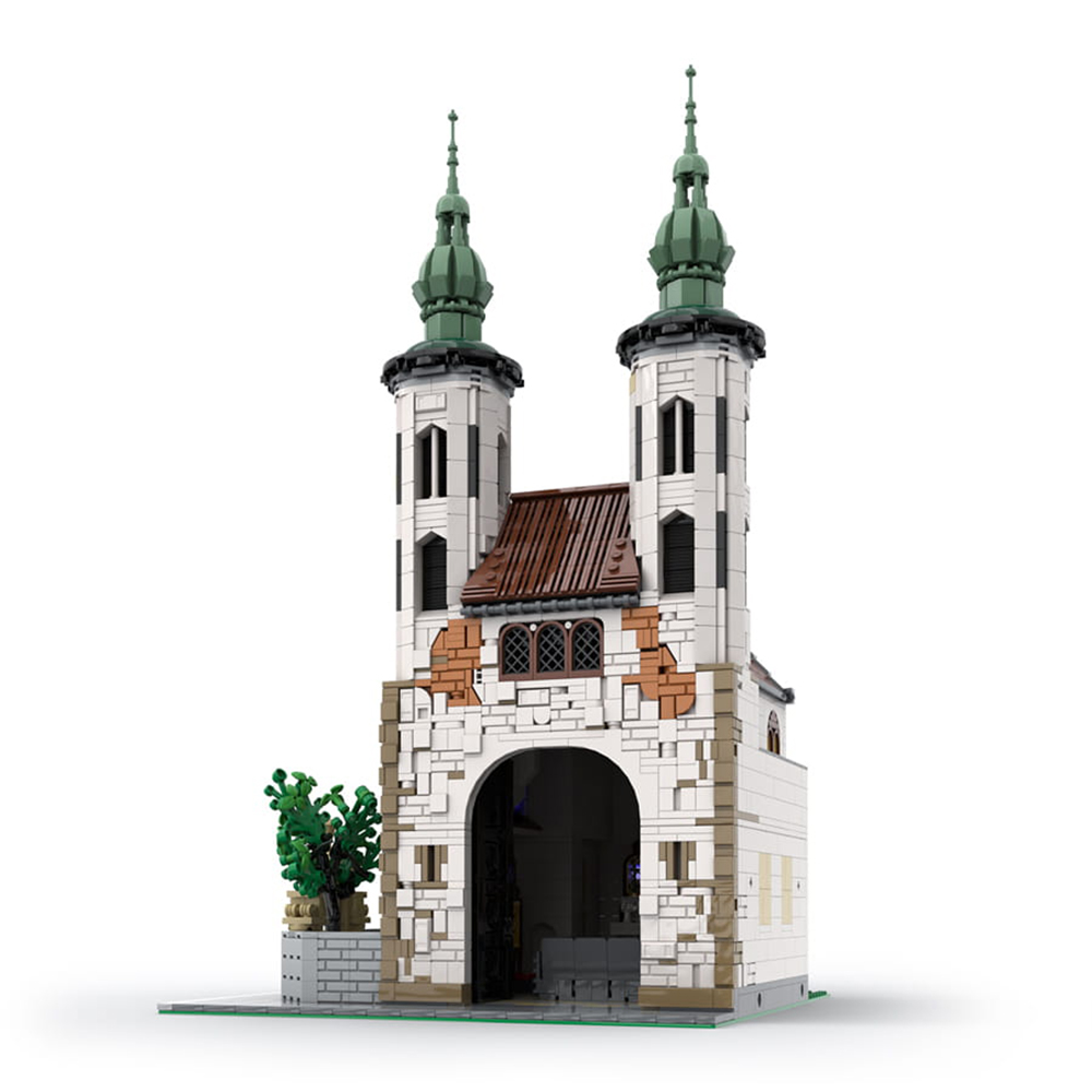 MOC-124447 Andrew’s Church With 3056 Pieces