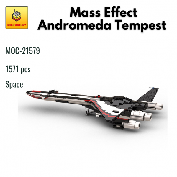 MOC 21579 Space Mass Effect Andromeda Tempest MOC FACTORY - MOULD KING
