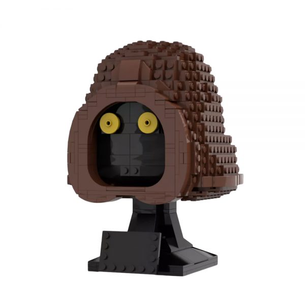 MOC 70376 Star War Jawa bust Helmet Collection Style 1 - MOULD KING