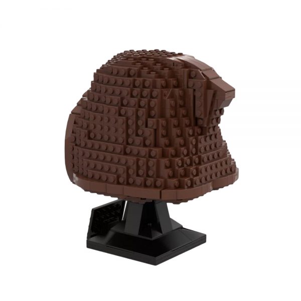 MOC 70376 Star War Jawa bust Helmet Collection Style 5 - MOULD KING