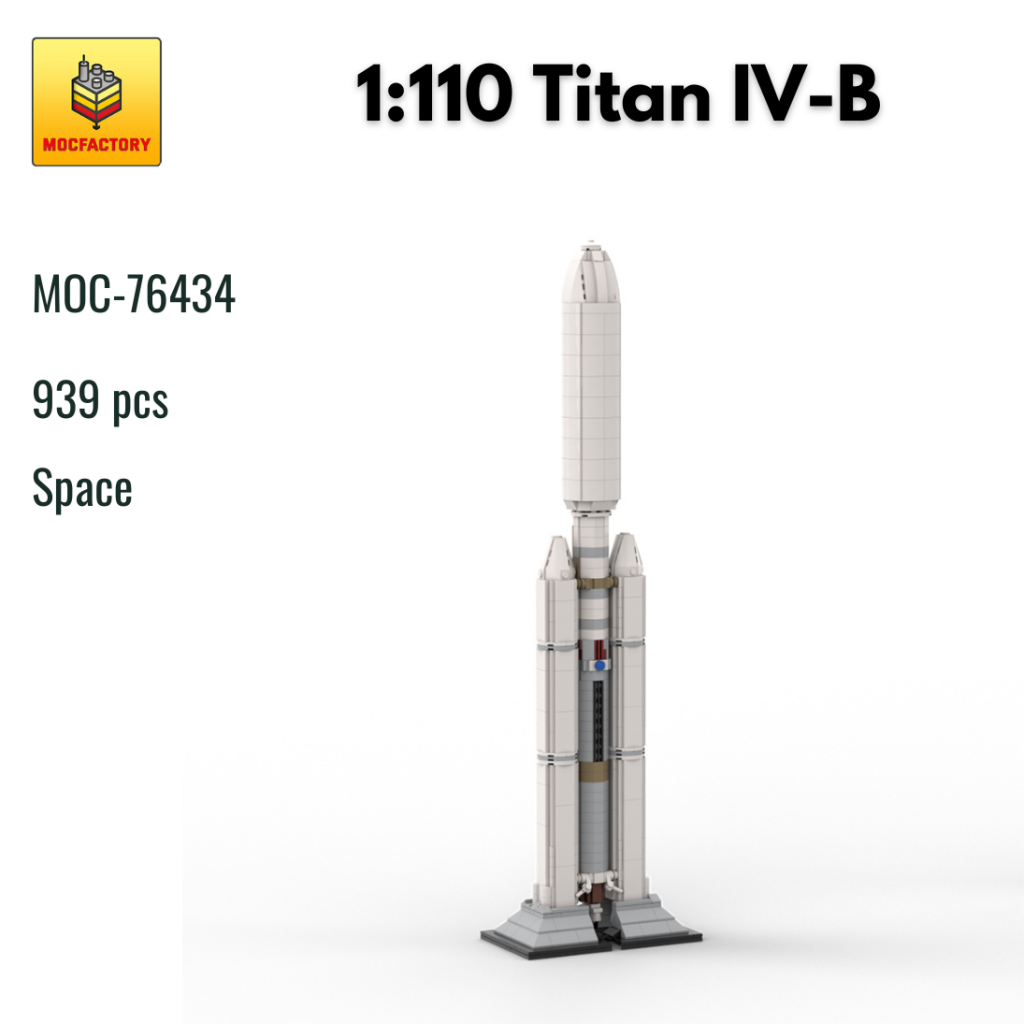 MOC-76434 1:110 Titan IV-B With 939 Pieces