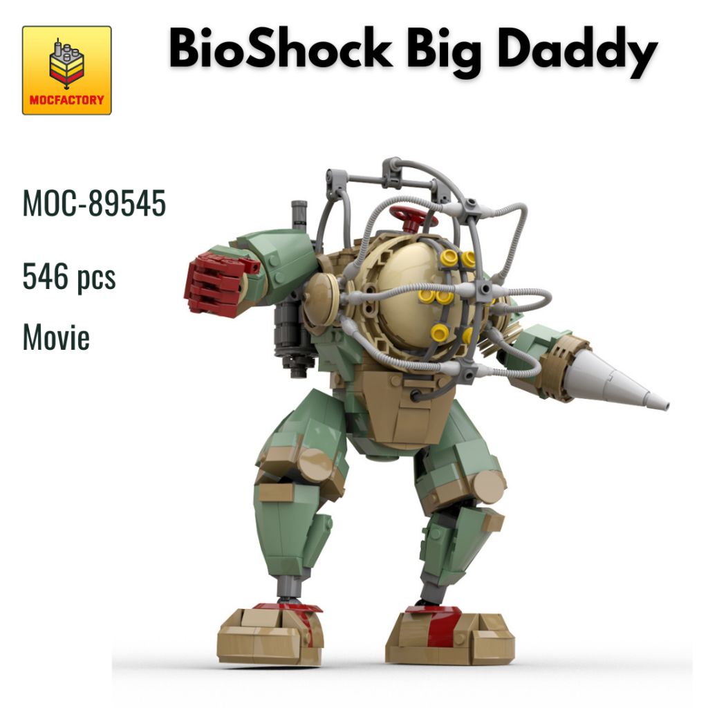 MOC-89545 BioShock Big Daddy With 546 Pieces